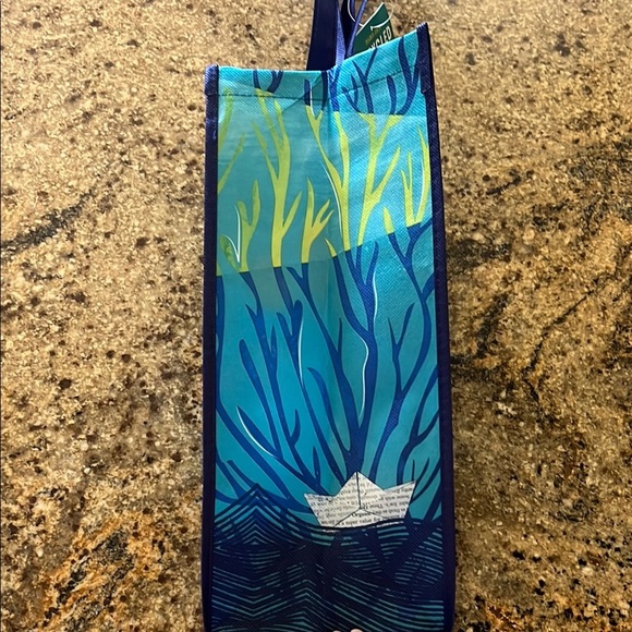 ♻️ 🛒 Eco Friendly Trader Joe's Reusable 100% Recycled Ocean Plastic Grocery Bag - Picture 5 of 6